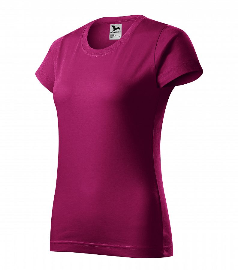 Tričko dámské BASIC 134 fuchsia red