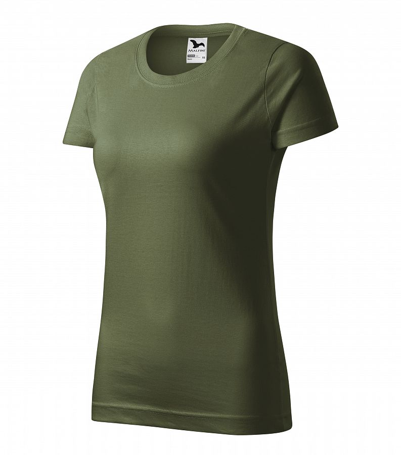 Tričko dámské BASIC 134 khaki