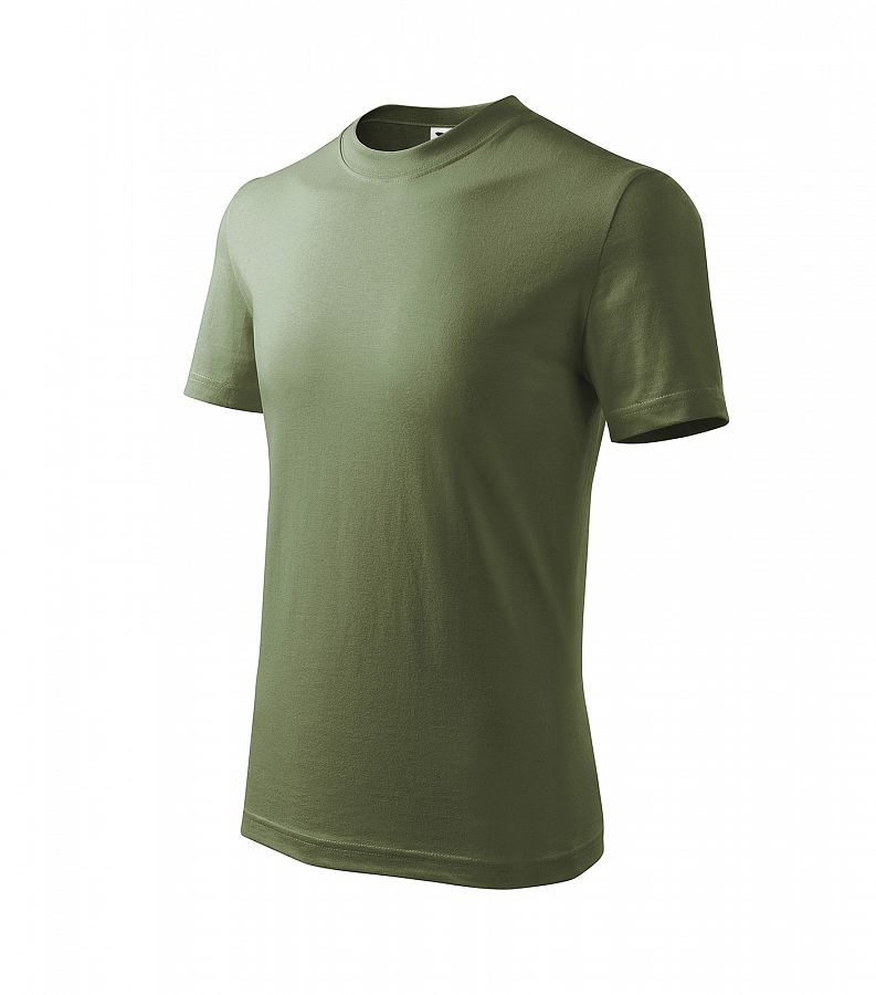 Tričko dětské 138 BASIC khaki