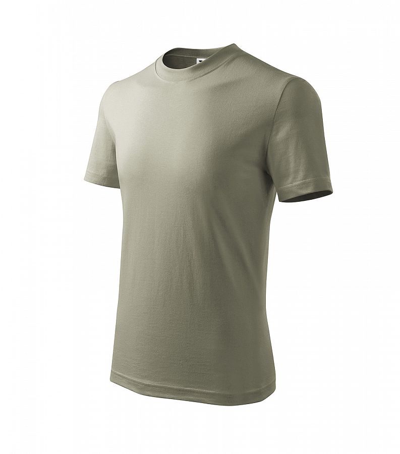 Tričko dětské 138 BASIC světlá khaki